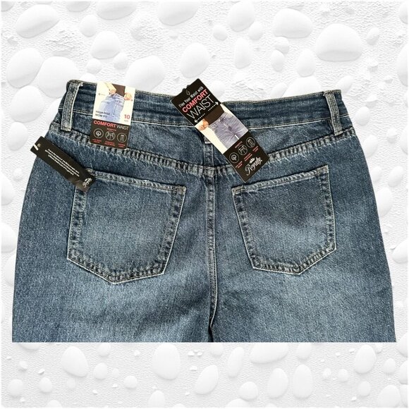 "ROYALTY FOR ME" HIGH-RISE MOM FIT JEANS - 10 NWT - Picture 6 of 10